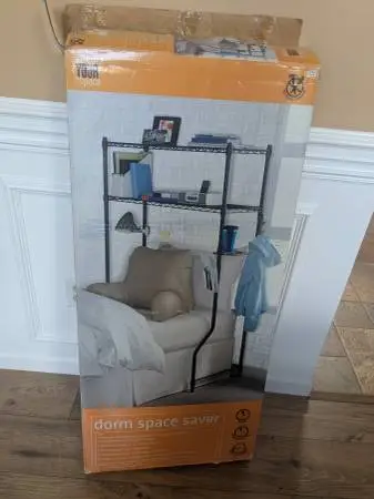 Over the Bed Shelves for college dorm