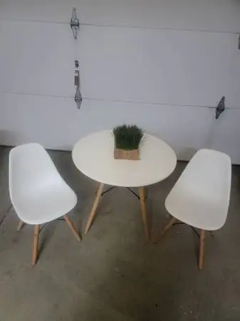 Kids table and 2 chairs