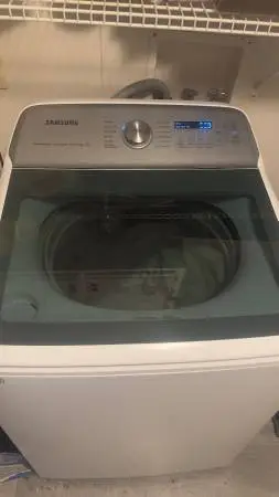 ((Samsung Smart Washer and Dryer Set)))