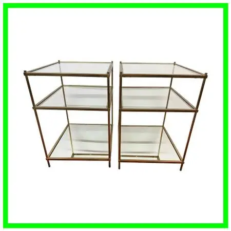 West Elm Terrace Bath Shelves, Pair
