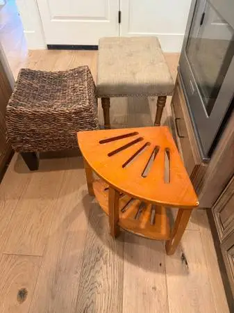 3 benches/seats available for sale