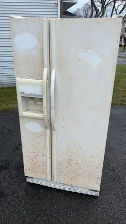 Whirlpool side by side refrigerator (delivery fee