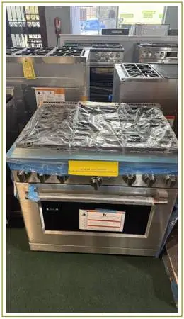 Café – 36-inch Gas Range with 6 Burners 6.2 Cu. Ft. – Stainless