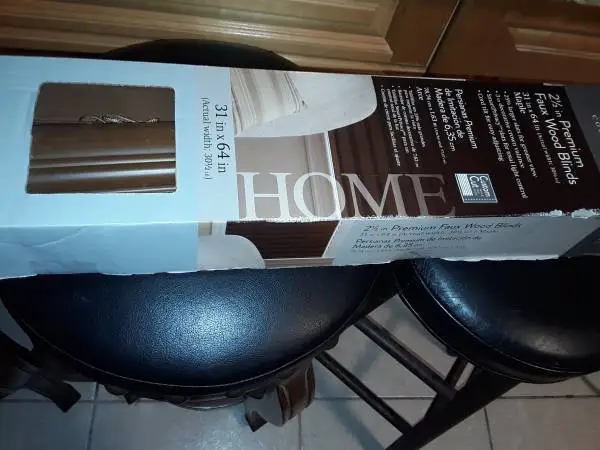 2 Home decorators collectio  premiun wood blinds