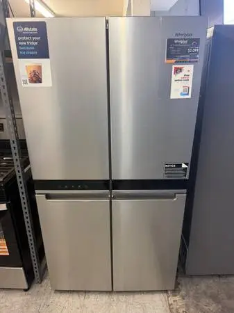 Whirlpool 4 Door Stainless Steel ( Brand New )