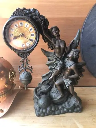 Art clock 9 x 14 inch tall