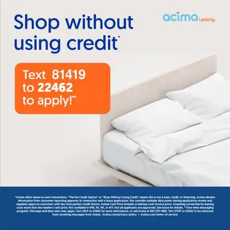 Leasing Through Acima- Valley Furniture and Mattress