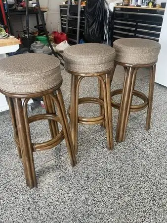 Rattan Bar Stools