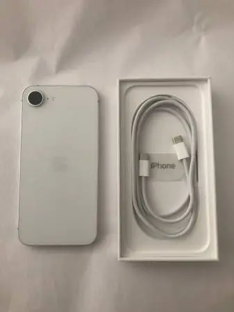 New iPhone 16e open box