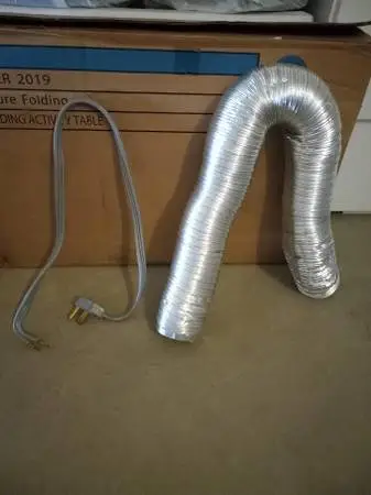 Dryer Vent New--$15 Power Cord New$25