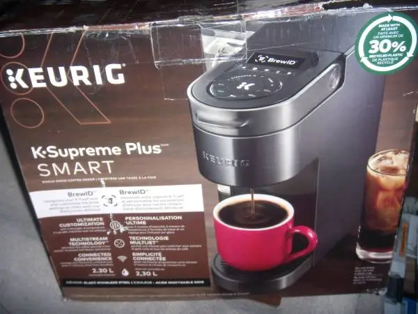 Keurig K-Supreme Plus SMART Single Serve K-Cup Pod Coffee Maker, B