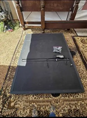Adjustable Bed Base | Works Great | Includes Remote & Legs