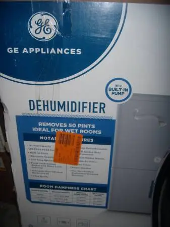 50-Pint Dehumidifier with Pump for Garage or Wet Rooms up to 4500 sq.