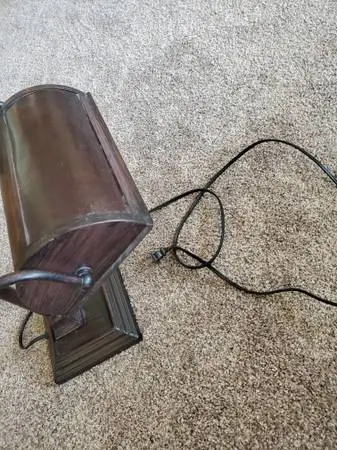 Unique old quality desk lamp