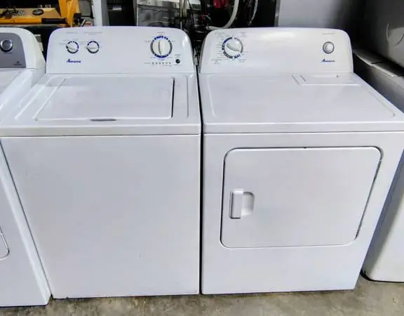 Amana washer dryer. Delivery available