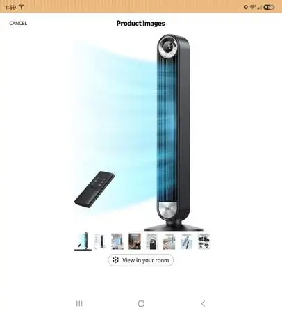 Visit the DREO Store
4.6
4.6 out of 5 stars
(17,575)
DREO Tower Fan for Bedroom,