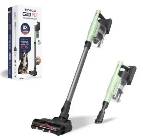 Tineco GO Pet Cordless Stick Vacuum with ZeroTangle Brush Technology