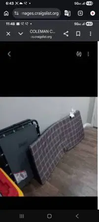 COLEMAN COT BED FOR ADULTS