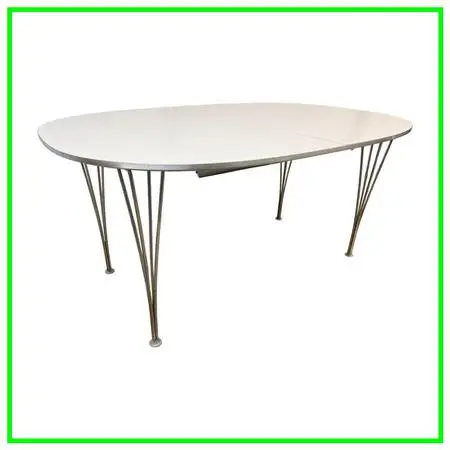 Bruno Mathsson + Piet Hein For Fritz Hansen Super-ellipse Dining Table