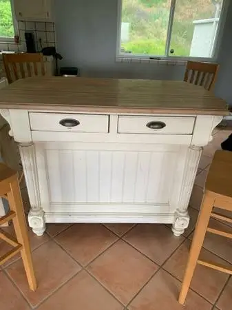 Rustic Kitchen Island