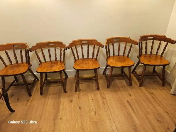 Wooden Windsor Chairs 5