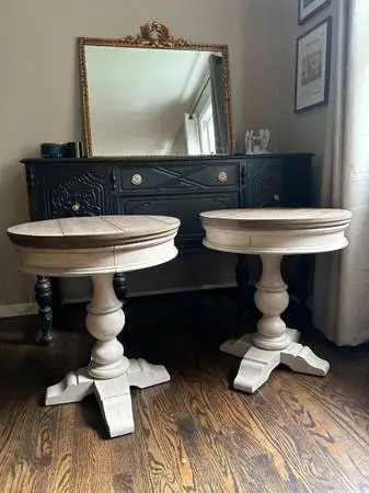 Midland Round Chairside Tables