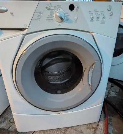 Washer Duet works good has hoses