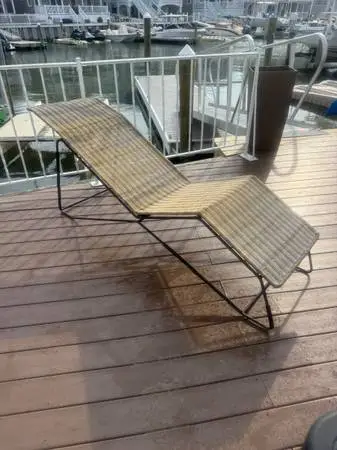 Patio lounger good condition reduced $50 $30.
