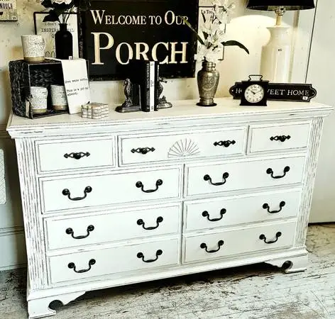 Shabby Chic White Dresser