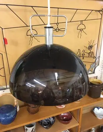 Mid Century Modern Acrylic Mushroom Pendant Lamp