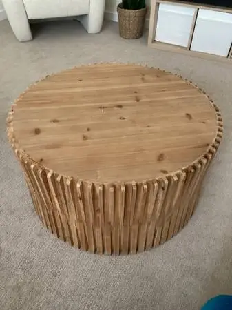 Fir Wood Coffee Table