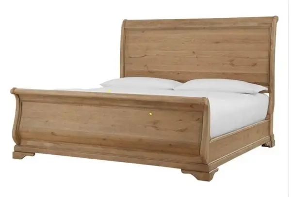 New sleep number bed with custom sleigh head and footboard Q