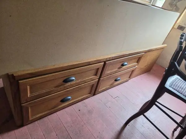 Cali King Captains Bed