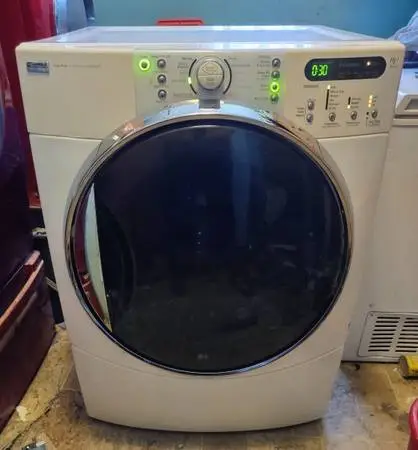 ELECTRIC DRYER KENMORE HE5 STACKABLE SUPER CAPACITY WITH STEAM