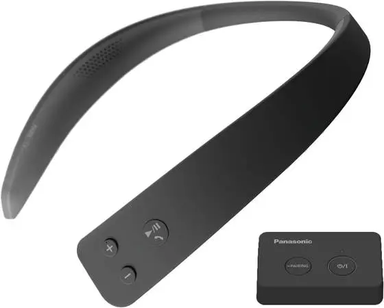Panasonic WN10 Wireless Wearable TV Neck Speaker with Easy Set Up IPX4