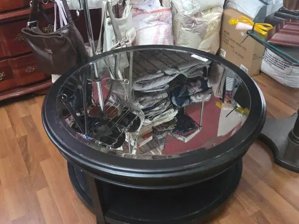 Black Mirrored Coffee table