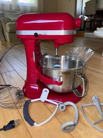 🔴KitchenAid Professional 600 Series 6-Qt Stand Mixer – Empire Red