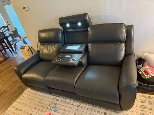 Leather Couch & Sofa Set