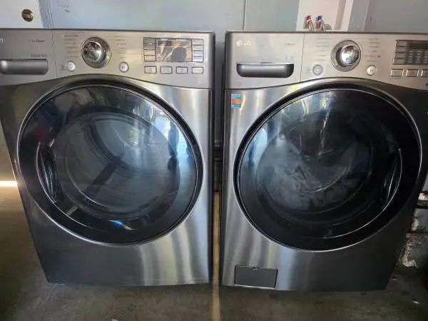 LG washer and electric dryer