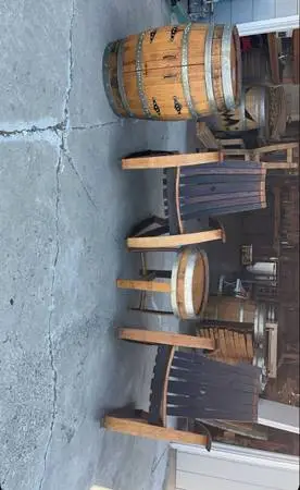 Wine barrel furniture