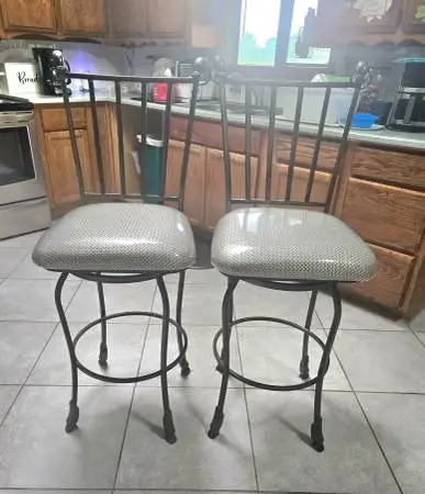 TWO ■ SWIVEL ■ COUNTER ■ CHAIRS