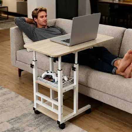[NEW] Rolling Laptop Desk - Adjustable Height