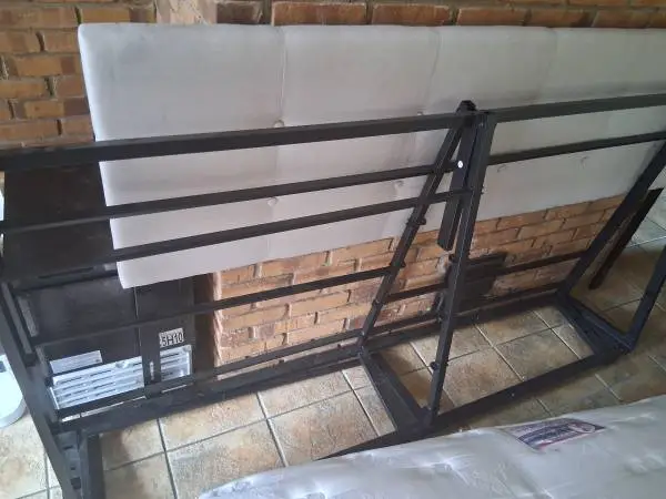 KING, HEADBOARD, BED FRAME, MATTRESS all like new seldom used