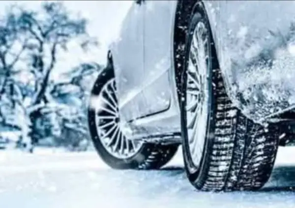 Studded tires on spare rims 215 60 16
