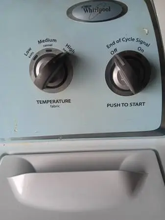 WHIRLPOOL DRYER
