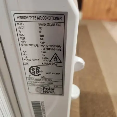 Window Ac polar wind