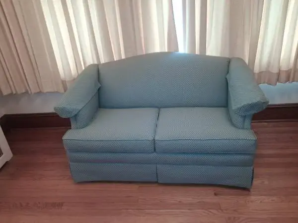 Small love seat type sofa