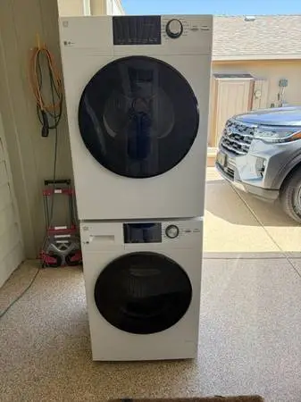 GE 2.4 cf washer/dryer