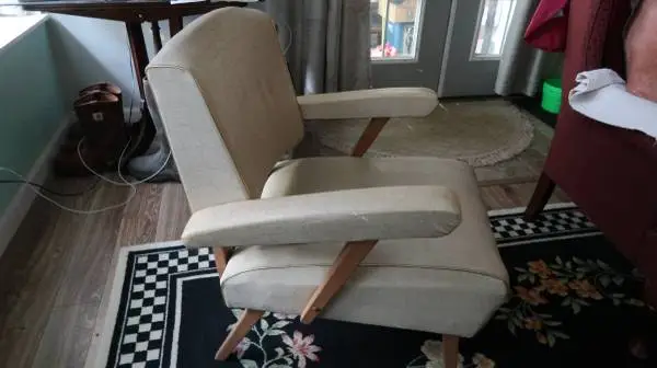 MID-CENTURY MODERN ARM CHAIR BY VIKING ARTLINE ORIGINAL U.S.A. $250.00