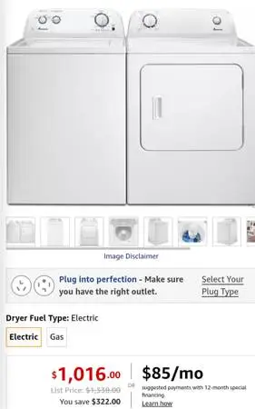 Washer and dryer